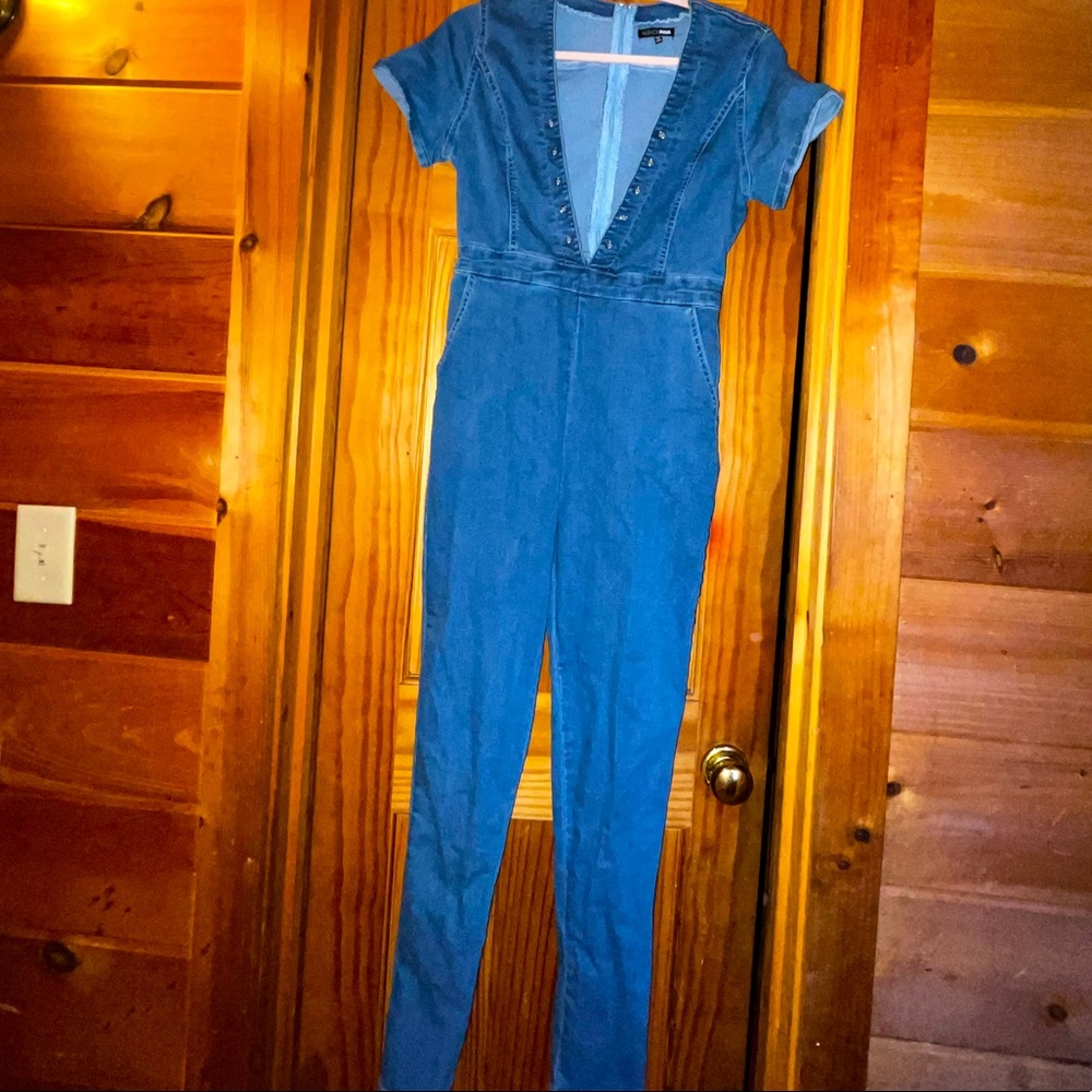 Denim jumpsuit